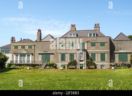 Preston Manor una storica residenza del 17th secolo, Regno Unito, Inghilterra, East Sussex, Brighton Foto Stock