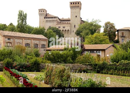 Castello di Vignola, Rocca di Vignola, itlaien, Modena, Emilia-Romagna, Vignola Foto Stock
