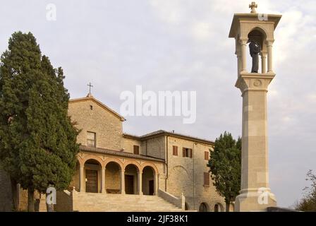 San Quirino a San Marino, San Marino Foto Stock