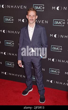 West Hollywood, CA. 28th giugno 2022. Dominic Monaghan partecipa all'AMC Original Series 'Moonhaven' Premiere Event al London West Hollywood a Beverly Hills il 28 giugno 2022 a West Hollywood, California. Credit: Jeffrey Mayer/JTM Photos/Media Punch/Alamy Live News Foto Stock