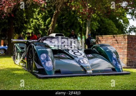 20-2 Bentley EXP Speed 8, in mostra al Bicester Heritage Center il 19th giugno 2022 Foto Stock