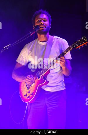 Lake Street Dive che si esibisce al Green River Festival Foto Stock