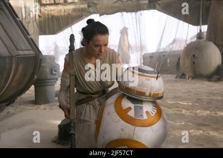 RIDLEY, DROID, STAR WARS: EPISODIO VII - LA FORZA SI RISVEGLIA, 2015 Foto Stock