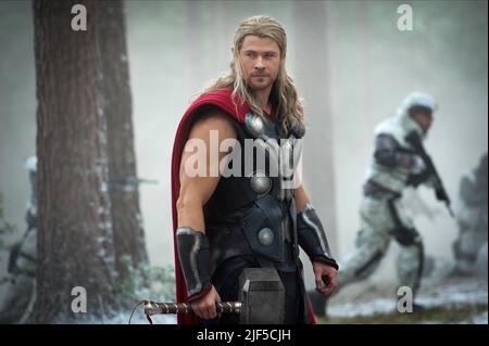 CHRIS HEMSWORTH, vendicatori: ETÀ DI ULTRON, 2015 Foto Stock