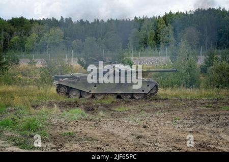 IT strv 104 sotto en uppvisning vid Arsenalen. Foto Stock