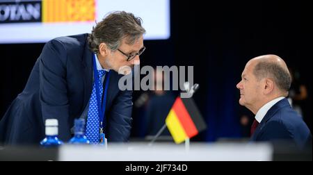 Madrid, Spagna. 30th giugno 2022. Bernd von Jutrczenka/dpa/Alamy Live News Foto Stock