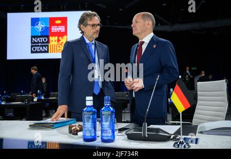 Madrid, Spagna. 30th giugno 2022. Bernd von Jutrczenka/dpa/Alamy Live News Foto Stock