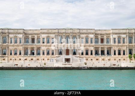 Ciragan Palace Kempinski Hotel, Istanbul, Turchia Foto Stock