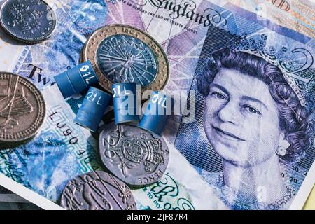 Zagabria, Croazia. 30th giugno 2022. Foto scattata il 30 giugno 2022 a Zagabria, Croazia mostra un'illustrazione della dipendenza dell'Europa dal petrolio e dal gas russo. Foto: Davor Puklavec/PIXSELL Credit: Pixsell Photo & video agency/Alamy Live News Foto Stock