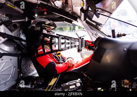 Kimura Takeshi (jpn), Car Guy Racing, Ferrari 488 GTE, ritratto durante la 4 ore di Monza 2022, 3rd del round 2022 della European le Mans Series sull'Autodromo Nazionale di Monza dal 1 al 3 luglio, a Monza, Italia - Foto: Joao Filipe/DPPI/LiveMedia Foto Stock