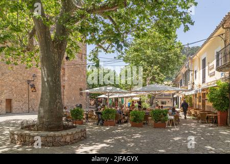 Valldemosa sull'isola di Maiorca Foto Stock