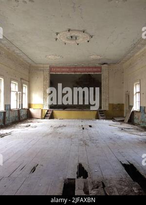 Dopo Chenobyl Disaster, Pripyat Foto Stock