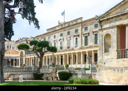 Museo d'Arte Asiatica di Corfù, Palea Anaktora, Corfù, Corfù (Kerkyra), Isole IONIE, Grecia Foto Stock