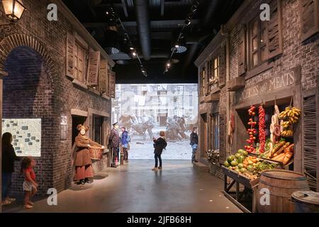 Svizzera, Canton Vaud, Corsier sur Vevey, Chaplin's World Museum, studio di hollywood Foto Stock