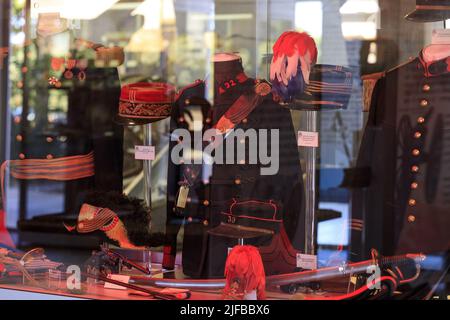 Francia, Var, Dracenie, Draguignan, avenue des Ecoles Militaires, Museo dell'artiglieria Foto Stock