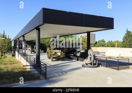 Francia, Var, Dracenie, Draguignan, avenue des Ecoles Militaires, Museo dell'artiglieria Foto Stock