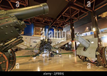 Francia, Var, Dracenie, Draguignan, avenue des Ecoles Militaires, Museo dell'artiglieria Foto Stock