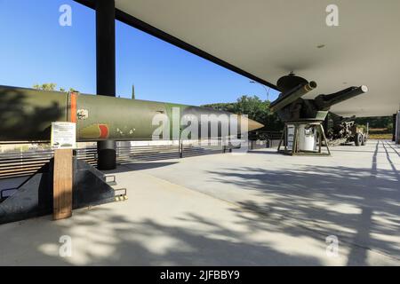 Francia, Var, Dracenie, Draguignan, avenue des Ecoles Militaires, Museo dell'artiglieria Foto Stock