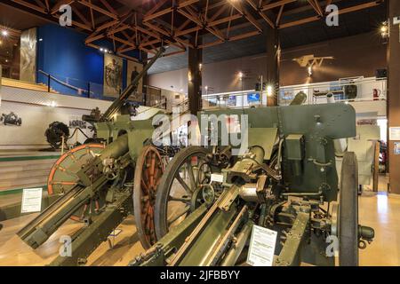 Francia, Var, Dracenie, Draguignan, avenue des Ecoles Militaires, Museo dell'artiglieria Foto Stock