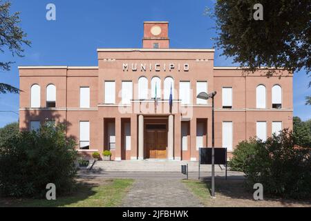 Municipio, Castrocaro Terme, Italia Foto Stock