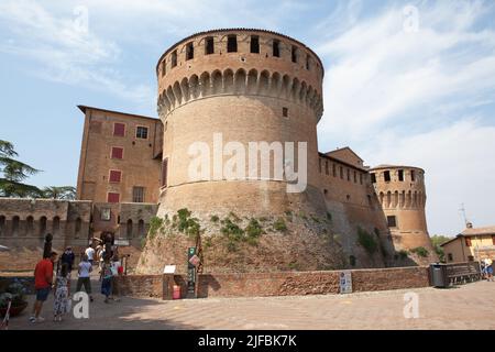 Rocca Sforzesca, Dozza, Italia Foto Stock