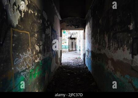 Sanatorio de Abona, Tenerife, Spagna, Europa Foto Stock