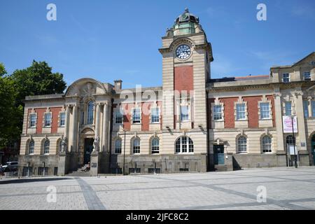 King Square Barry Town Centre South Wales Regno Unito Foto Stock