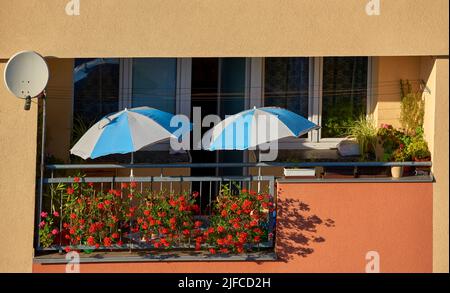 Frammento urbano a Usti-nad-Labem, repubblica Ceca Foto Stock