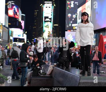 New York City. Time Square Foto Stock