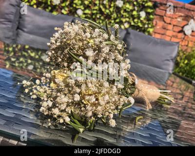 Mazzo di fiori secchi Foto Stock