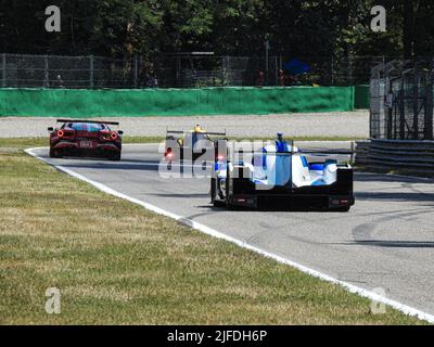 Monza, Italia. 01st Luglio 2022. Durante Endurance - ELMS FP1 Monza, Italy Luglio 1 2022 Credit: Independent Photo Agency Srl/Alamy Live News Foto Stock