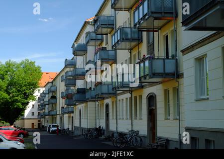 Eisenhuttenstadt nel 2022 Foto Stock