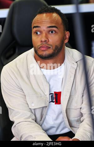 Silverstone, Regno Unito. 02nd luglio 2022. Nicolas Hamilton (GBR). 02.07.2022. Formula 1 World Championship, Rd 10, Gran Premio di Gran Bretagna, Silverstone, Inghilterra, Giorno di qualificazione. Il credito fotografico dovrebbe essere: XPB/Press Association Images. Credit: XPB Images Ltd/Alamy Live News Foto Stock