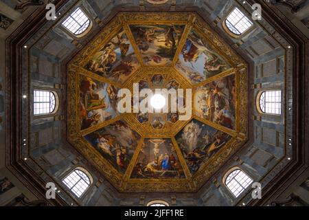 Firenze, Italia - circa 2021 luglio. Cappelle Medicee - Cappelle Medicee. Michelangelo arte rinascimentale Foto Stock