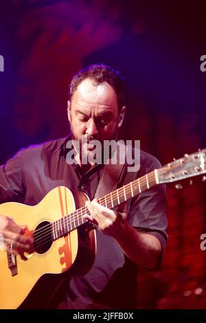 Roma, Italia. 20th Ott 2015. Dave Matthews suona sul palco con la sua band a Roma. Credit: SOPA Images Limited/Alamy Live News Foto Stock