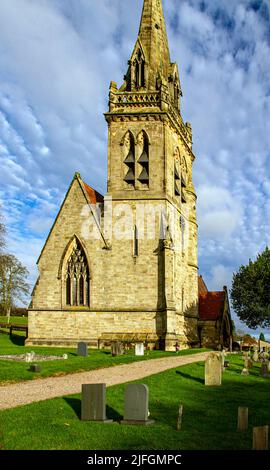 St Mary's Church Dunstall Staffordshire Foto Stock