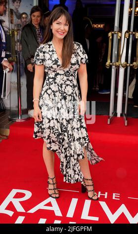 Marilyse Corrigan attending the world premiere of The Railway Children Return at Keighley Picture House Cinema, Keighley, West Yorkshire. Picture date: Sunday July 3, 2022. Foto Stock