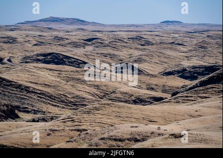 Vista dal punto di vista al Passo del Kuiseb in Namibia Africa Foto Stock