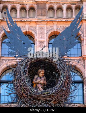 Londra, Regno Unito - Marzo 8th 2022: Harry Potter e il bambino maledetto al Palace Theatre su Shaftesbury Avenue a Londra, Regno Unito. Foto Stock