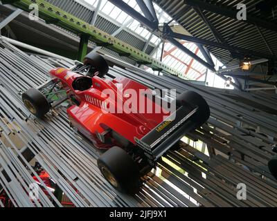 Ferrari F310 Formula 1 in mostra al National Motor Museum di Beaulieu, Inghilterra Foto Stock