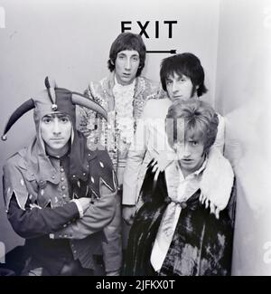 IL gruppo rock del Regno Unito DELL'OMS nell'ottobre 1967. Da sinistra: Keith Moon, Pete Townshend, John Entwistle, Roger Daltrey, John Entwistle. Foto Stock