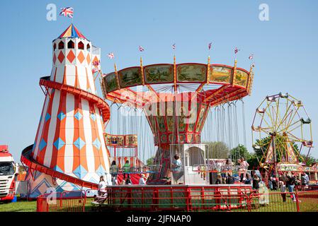 The Stotfold Annual Steam Fayre Foto Stock