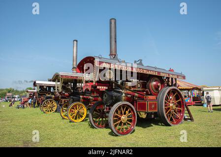 The Stotfold Annual Steam Fayre Foto Stock