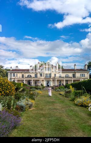 Townhill Park House and Gardens durante l'estate 2022, Southampton, Hampshire, Inghilterra, Regno Unito Foto Stock