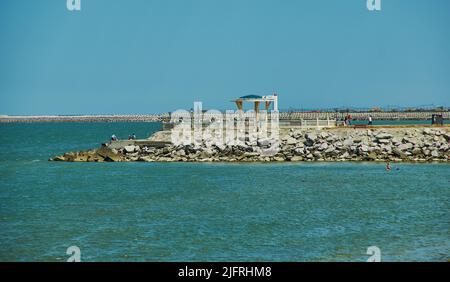 Kaspiysk, città della Repubblica di Dagestan, Russia, situata sul Mar Caspio Foto Stock