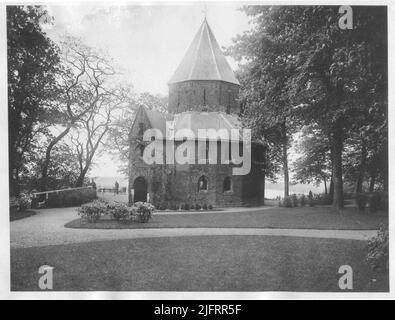 La Sint Nicolaskapel o cappella carolingia. Foto Stock