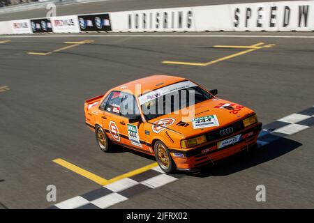 Norimberga, Germania. 03rd luglio 2022. Nurnberg: DTM Norisring 2022 on July, 3, 2022, (Photo by Hoch Zwei) DTM Classic Cup: Anthon WERNER, Audi 200 Credit: dpa/Alamy Live News Foto Stock