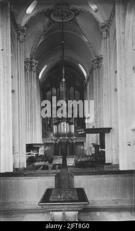 Il Königorgel, in primo piano al centro la tomba di Catharina van Bourbon, vista da est Foto Stock