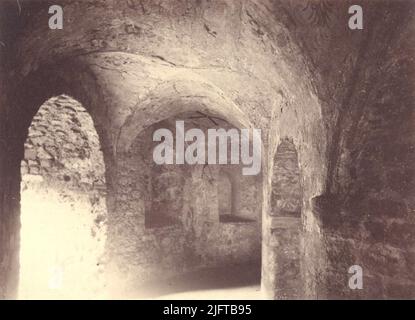 Un corridoio nel Sint Nicolaskapel; la foto originale in Chamois Foto Stock