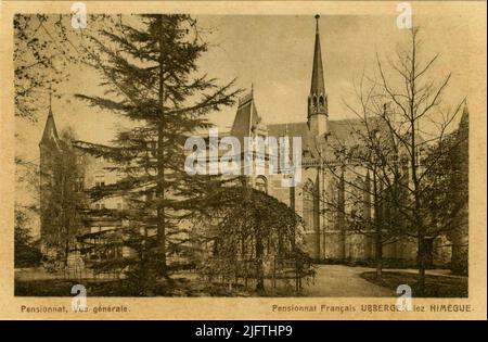 Ragazza pensionato Notre Dame des Anges: Edificio da Rijksstraatweg Foto Stock